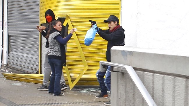 Gobierno presentó ocho querellas por desórdenes tras marchas del jueves