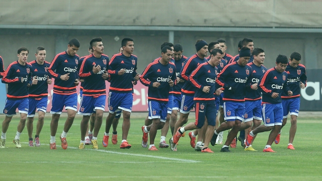 Universidad de Chile volvió a las prácticas este lunes