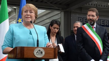  DDHH marcan primeras horas de Bachelet en Roma  