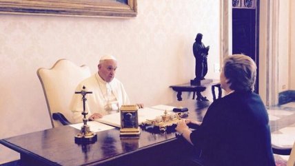  Presidenta Bachelet se reunió con Francisco  