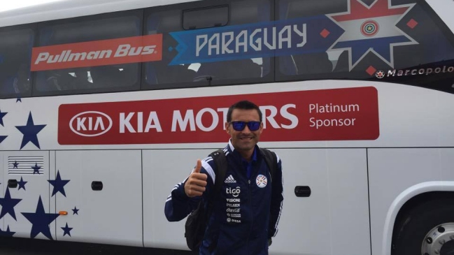 Paraguay llegó a La Serena para iniciar la recta final de su preparación para Copa América