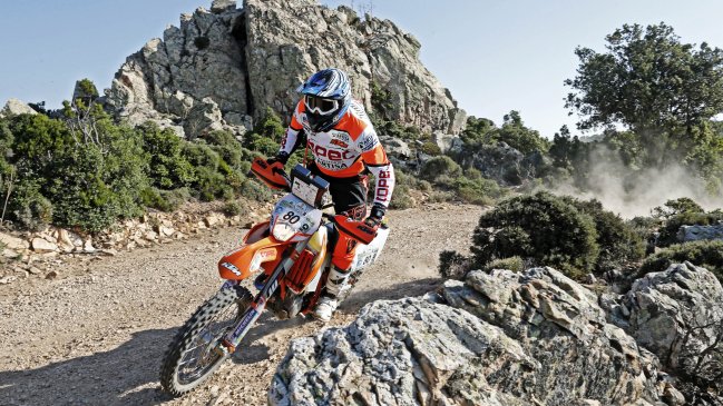 Pablo Quintanilla sufrió en la primera fecha del Rally de Cerdeña