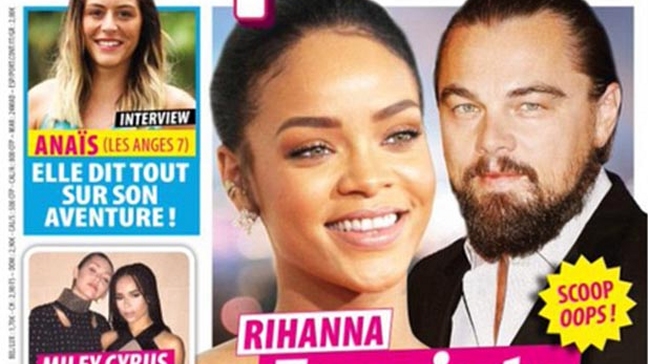 DiCaprio demandó a revista que inventó embarazo a Rihanna