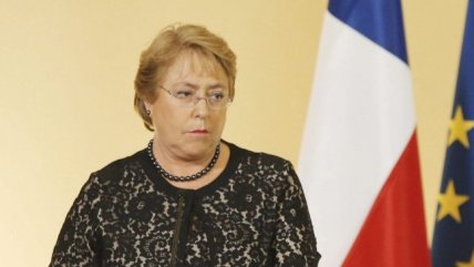 Bachelet: Recuperar la confianza implica decisiones  