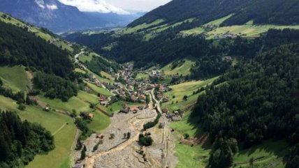   Tormentas causaron aludes de lodo en Austria 
