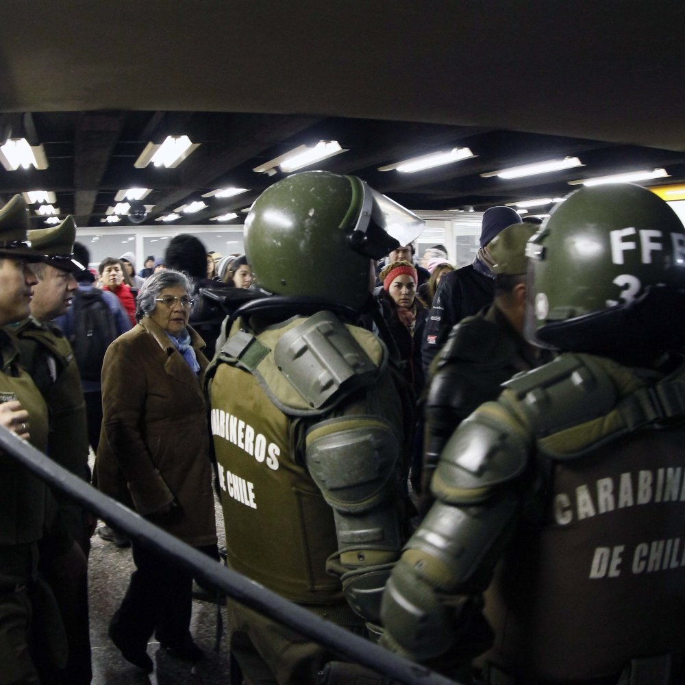 Intendencia apelará por libertad de trabajadores que protestaron en el Metro