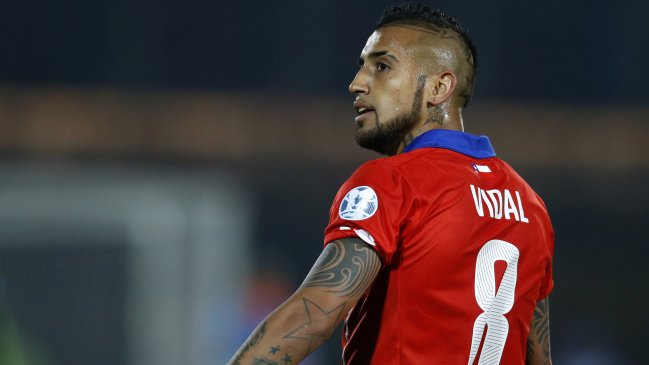 Arturo Vidal quedó como goleador de la Copa América 2015