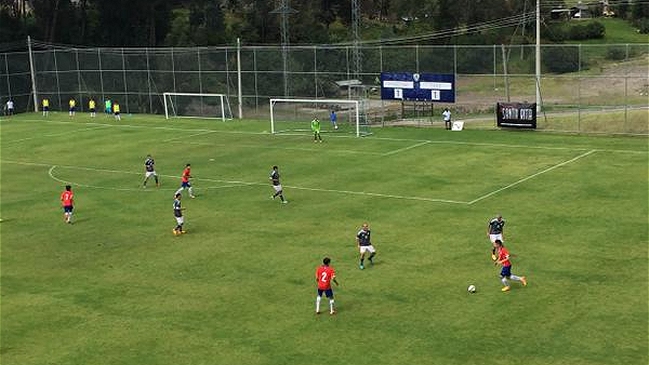 La sub 17 de Chile cayó con lo justo ante Paraguay en torneo amistoso