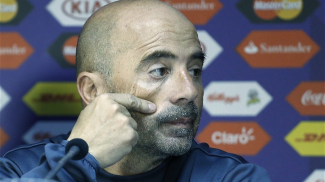 Sampaoli ratificó a Vidal: No me nace excluir a alguien por un error