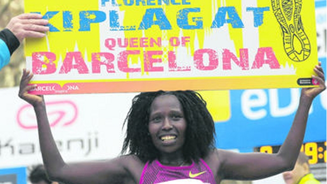  IAAF homologó récords mundiales de Kiplagat  