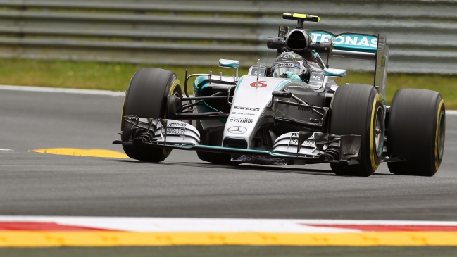 Nico Rosberg dominó la primera práctica del GP de Austria