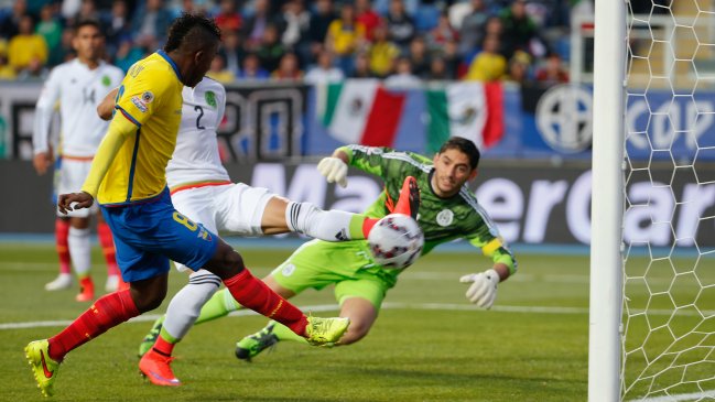 Ecuador superó a México y permite la clasificación de Chile