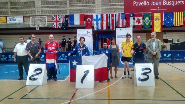 Chile sumó segundo oro en actuación histórica del tenis de mesa en España