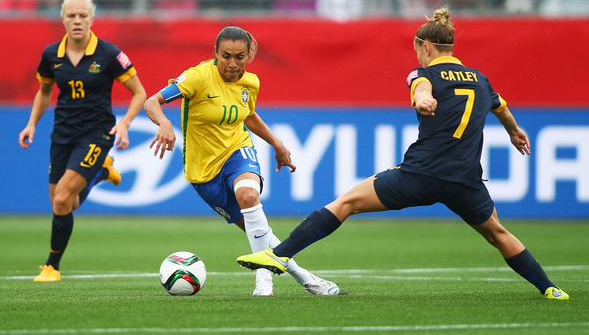 Australia sorprendió y eliminó a Brasil en el Mundial de Fútbol Femenino