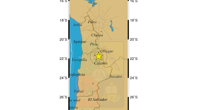 Temblor sacudió a la zona norte del país