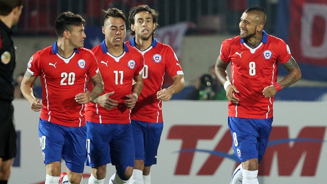 Cuatro chilenos figuran en equipo ideal de la fase de grupos de Copa América