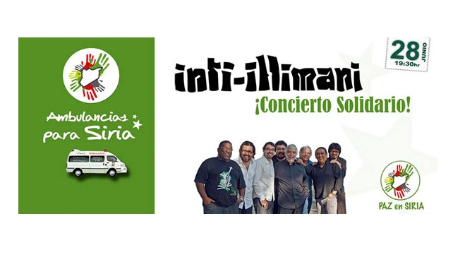 Inti Illimani realizará concierto en la USM para ir en ayuda de Siria