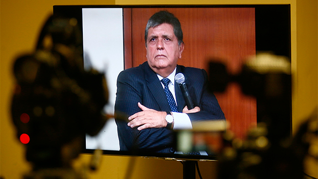 Alan García declaró como testigo en juicio por caso de corrupción en Perú