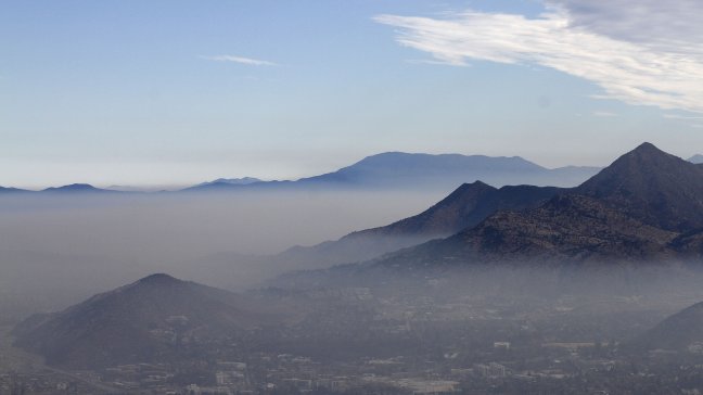 Nueva alerta ambiental este jueves en la Región Metropolitana