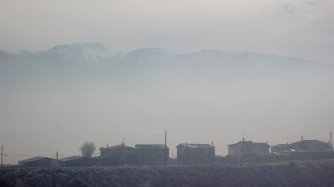 Coyhaique alcanzó esta semana un nivel extremo de contaminación atmosférica