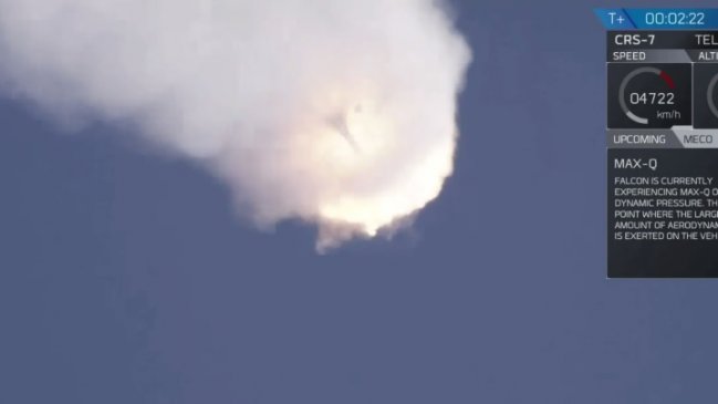 Nuevo revés para la NASA: Cohete explotó rumbo a la Estación Espacial Internacional