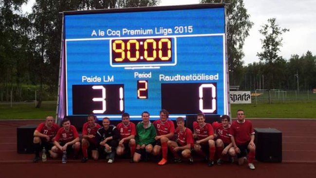 Un club de Estonia logró una increíble goleada de 31-0