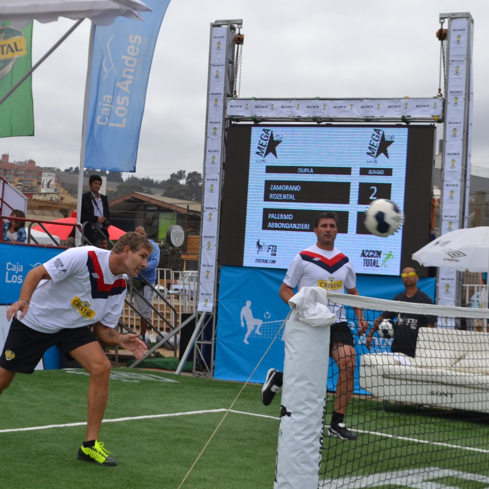 Palermo, Abbondanzieri, Latorre y Zamorano buscarán ganar el FTA Tour en Santiago