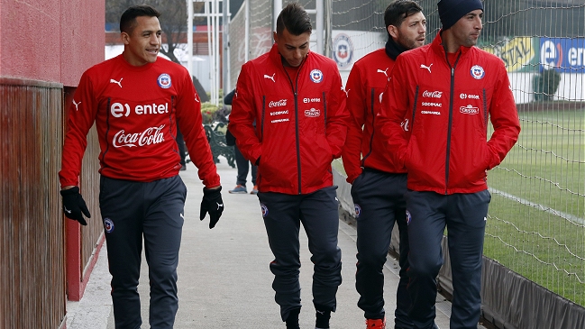 Seleccionados disfrutan de tarde libre tras distendida práctica