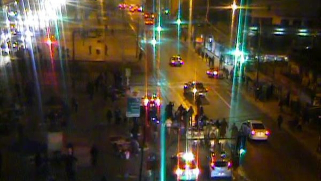 Tres detenidos dejó manifestación de profesores en Valparaíso