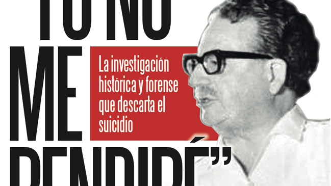 Presentan libro que insiste en que la muerte de Salvador Allende no fue un suicidio