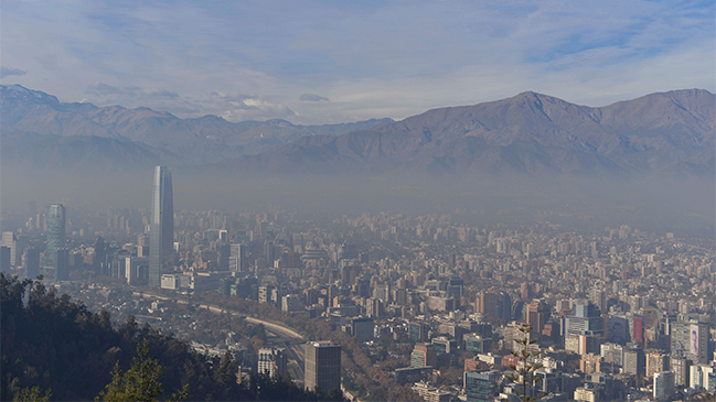 Intendencia decretó sexta preemergencia consecutiva para la Región Metropolitana