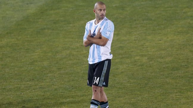 Javier Mascherano tras la final: 