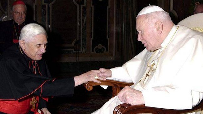 Papa Benedicto: Sin Wojtyla 
