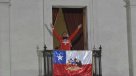 Campeones de la Copa América saludan desde los balcones de La Moneda
