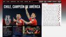 La prensa internacional aplaudió la victoria de Chile en Copa América