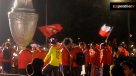 Así celebraron los seleccionados junto a los hinchas en La Moneda