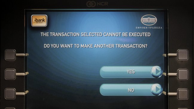 Corralito en Grecia se extiende hasta el próximo jueves