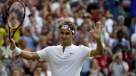 Roger Federer avanzó con solvencia a los cuartos de final en Wimbledon