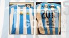 La camiseta de Argentina... por si eran campeones