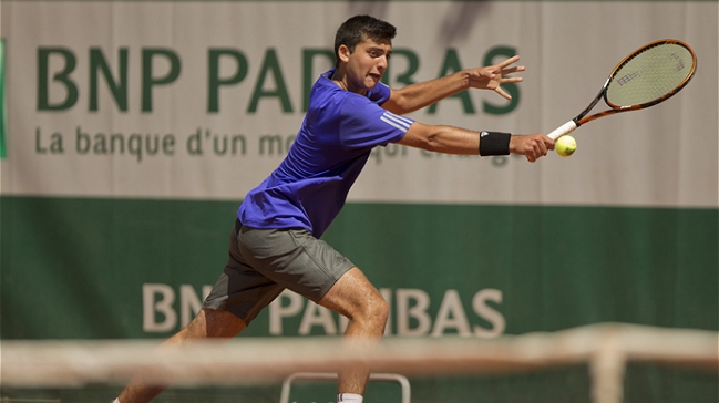 Marcelo Barrios se matriculó en octavos de final en Wimbledon Juniors