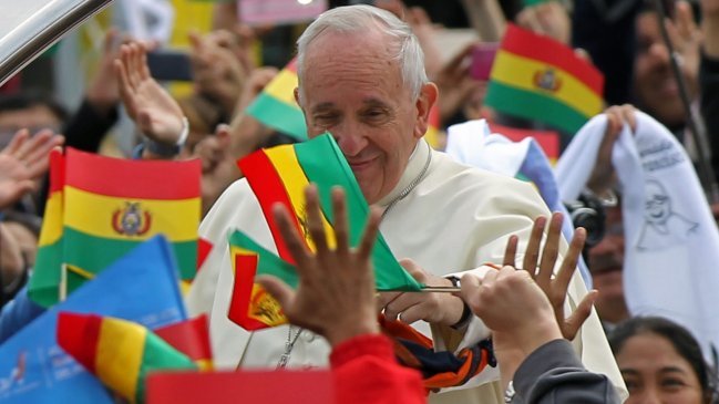 Ex presidente boliviano: Queremos lo que ha dicho el papa Francisco