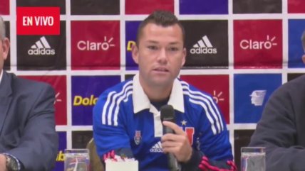 Renato González y su llegada a U. de Chile: "Estoy cumpliendo el sueño de toda mi vida"