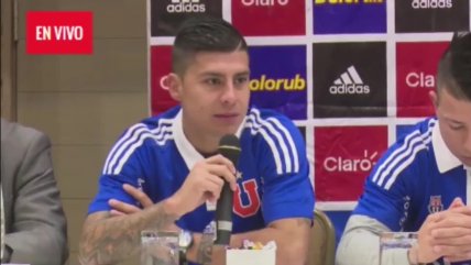 Patricio Rubio: "Espero hacer una buena temporada con la U"