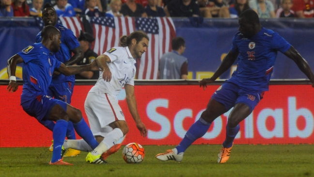 Estados Unidos superó con lo justo a Haití por la Copa de Oro