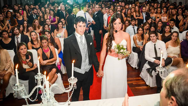 Falsos matrimonios: La nueva moda de fiesta en Argentina
