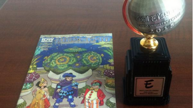 Dibujante nacional gana el premio Eisner, el 