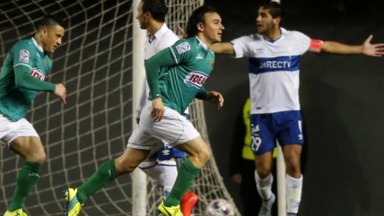 Sebastián Pol abrió la cuenta para Audax Italiano ante Universidad Católica