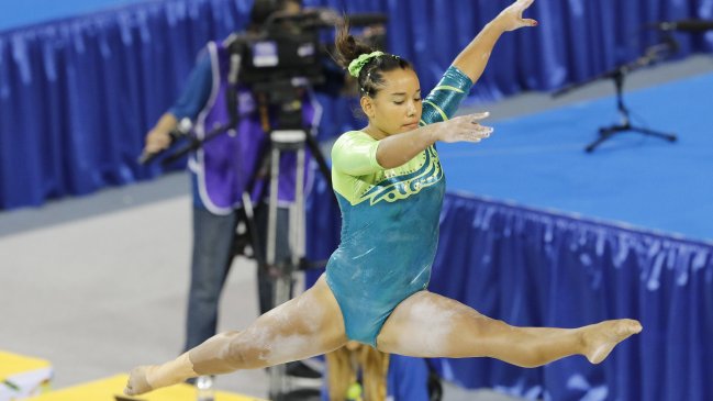 Makarena Pinto destacó entre atletas nacionales que actuaron este domingo en Toronto