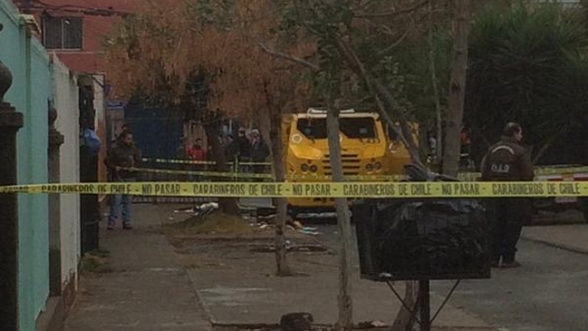 Delincuentes asaltaron camión de valores en Puente Alto