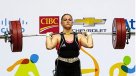 María Fernanda Valdés sumó medalla de plata para Chile en halterofilia